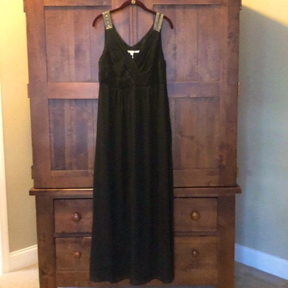 Boden Dresses & Skirts - Boden Hand beaded Chiffon black sz12 dress